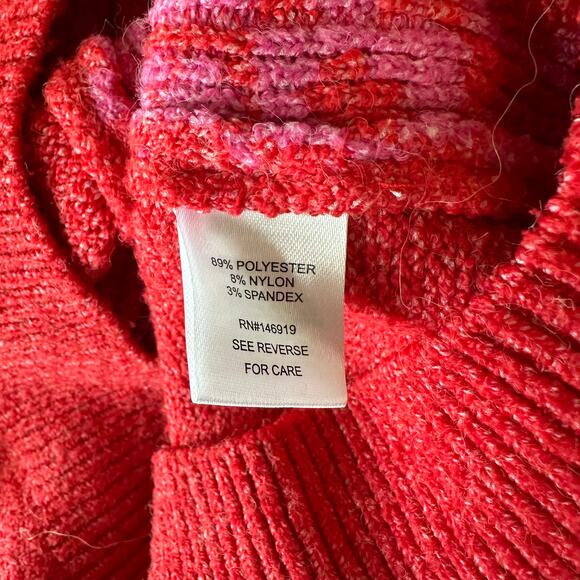 Freshman 1996 Red and Pink Heart Sweater Vest - Picture 4 of 4